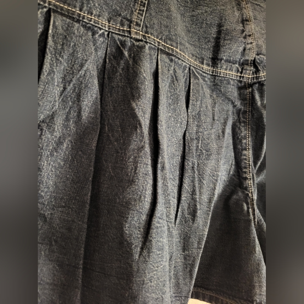 NWT Free People Dark Blue Denim Lily Shorts - Picture 9 of 9